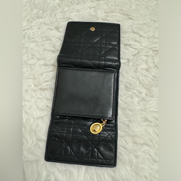 LADY DIOR CANNAGE LAMBSKIN WALLET - Picture 4 of 10